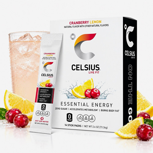 Celsius cranberry lemon zero - celsius,