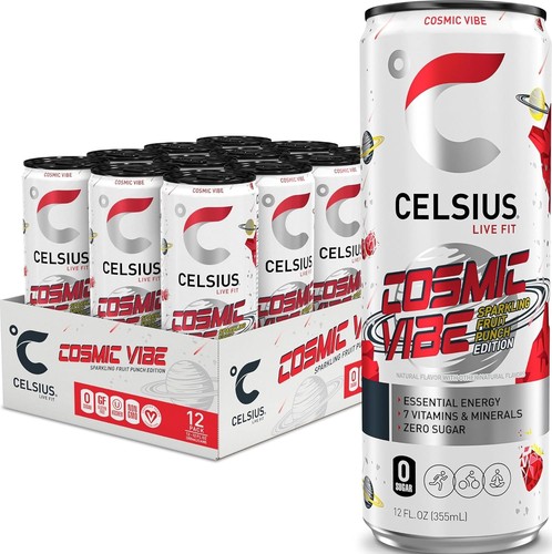 Celsius cosmic vibe sparkling - celsius,