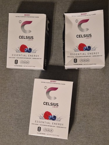 Celsius the energy drink - on-the-go,