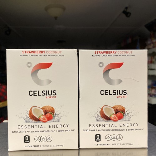 Celsius strawberry coconut - celsius, 14