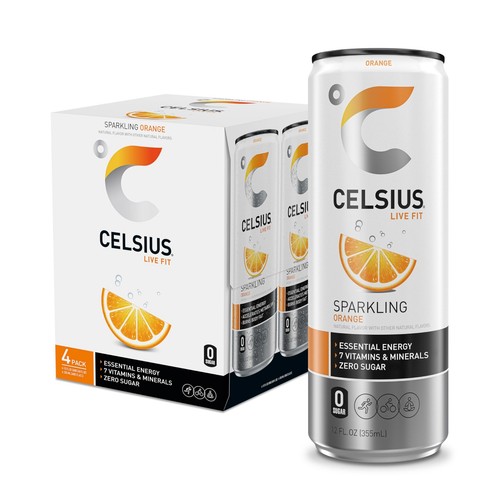 Celsius sparkling orange - celsius,