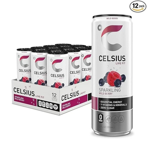 Celsius sparkling wild berry - celsius,