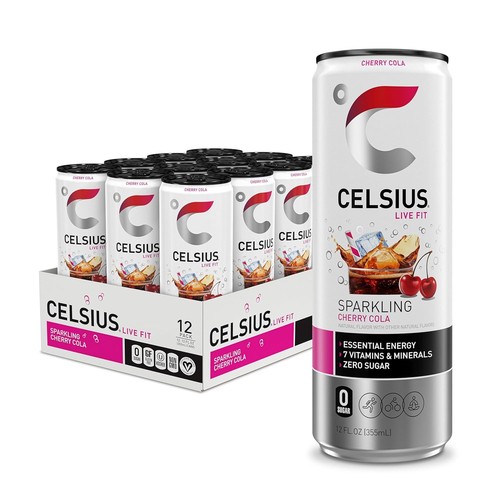Celsius sparkling cherry cola - cherry,